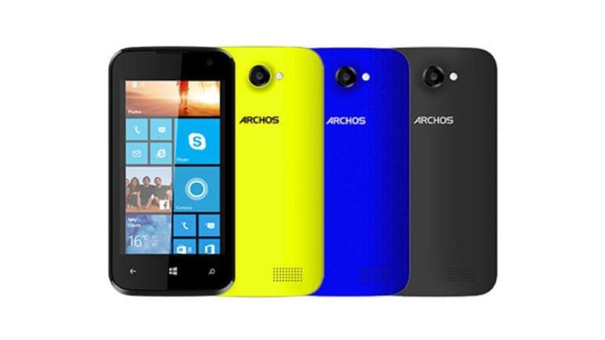 Archos 40 Cesium: smartphone economico con Windows Phone che sfida Lumia 530 - 