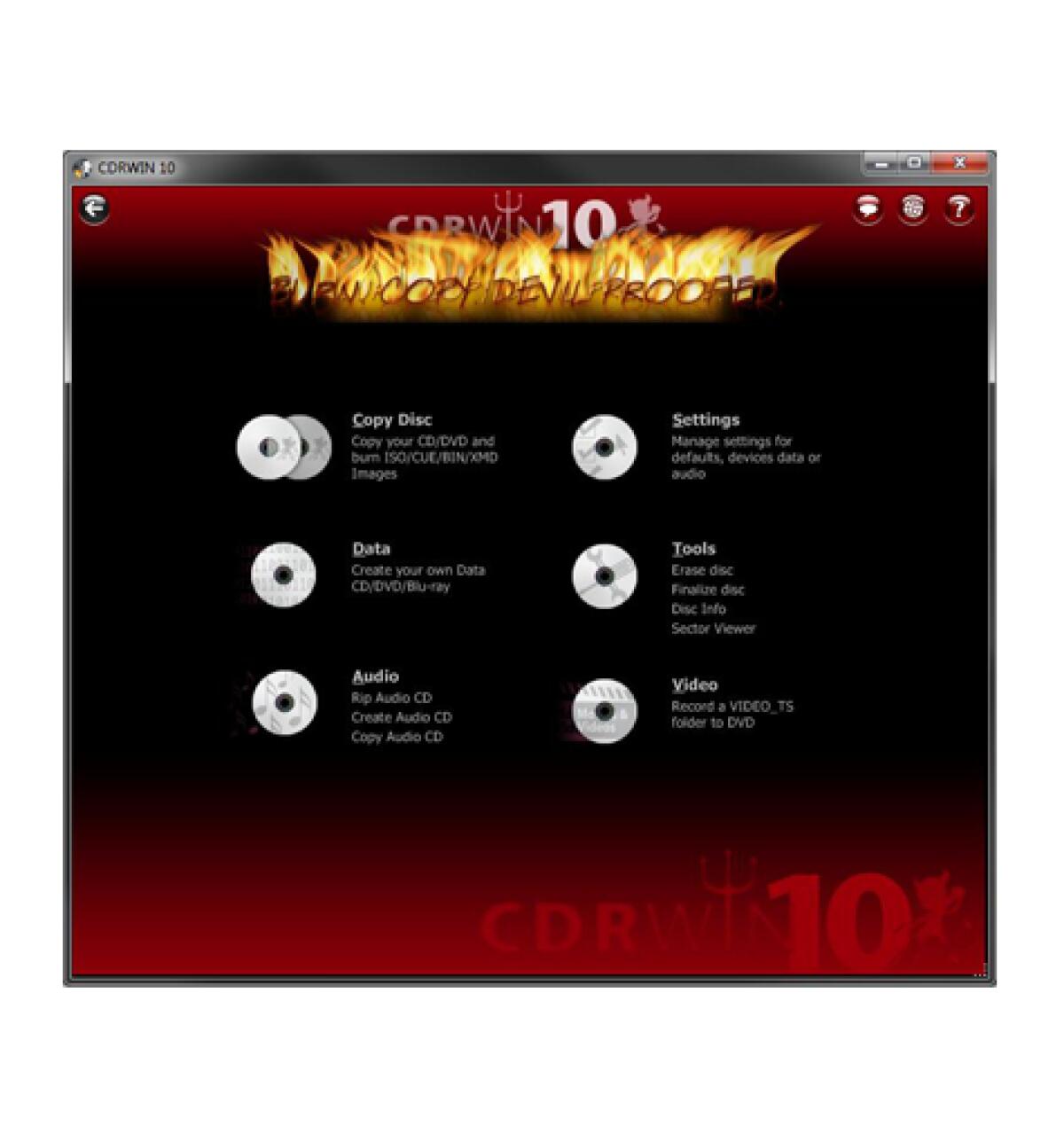 Come masterizzare CD, DVD e Blu-Ray con CDRWIN 10 Gratis - 