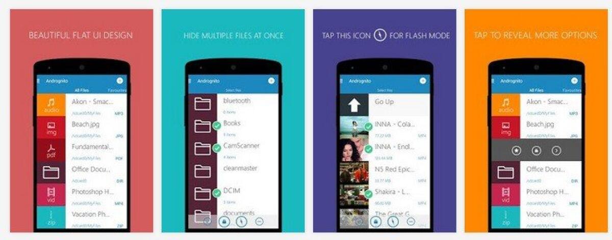 Come nascondere file ed immagini sul nostro dispositivo Android con Andrognito [Migliori App Android] - 