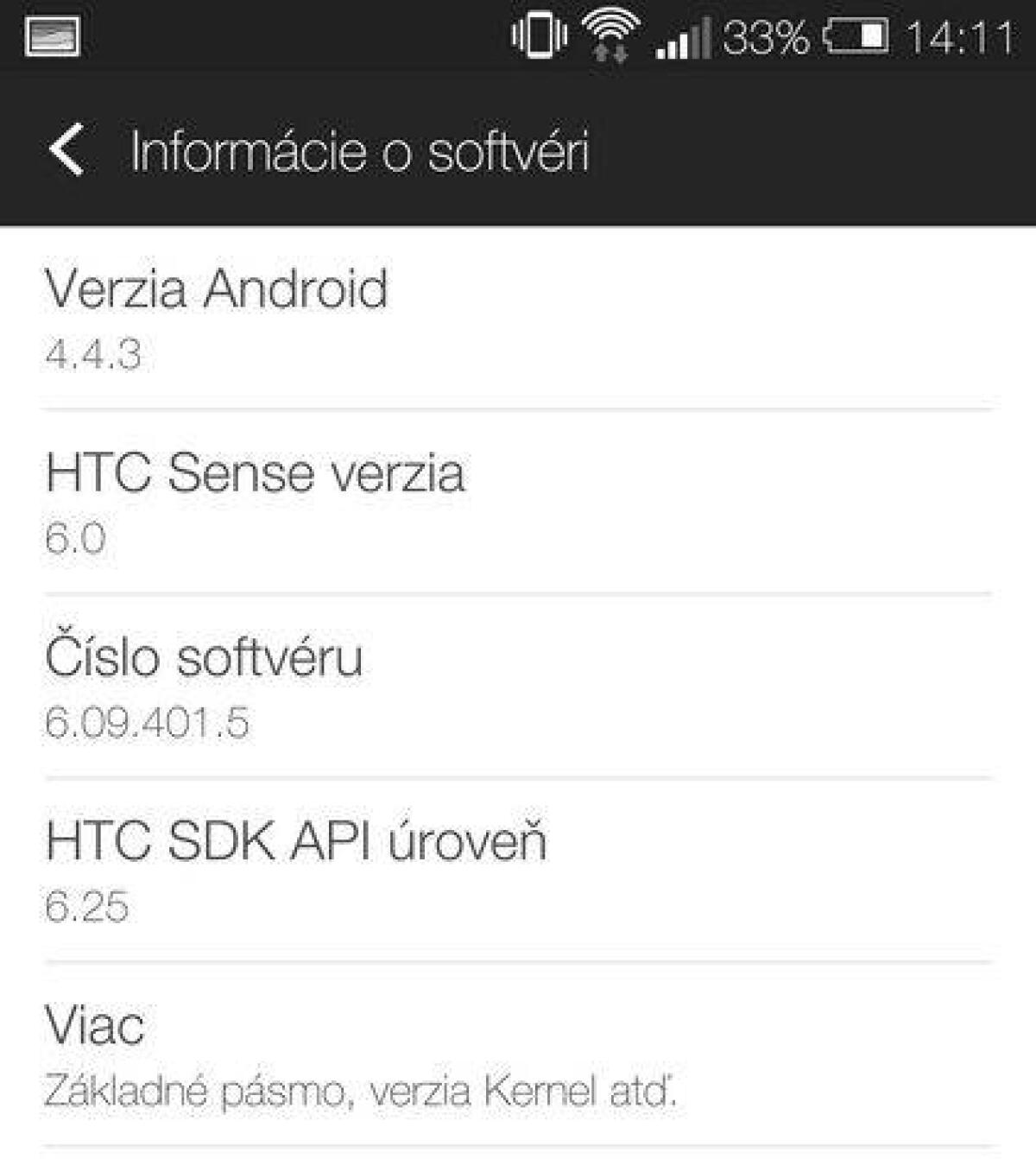 Htc One M7 aggiornamento KitKat 4.4.3 iniziato - 