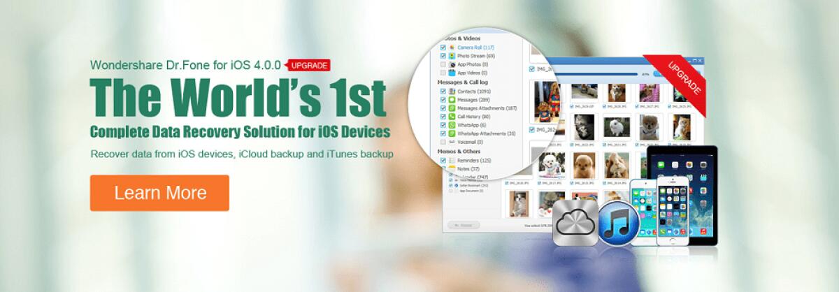 VINCITORE CONTEST: YourLifeUpdated ti regala una licenza per Wondershare Dr.Fone per iOS del valore di 70 euro - 