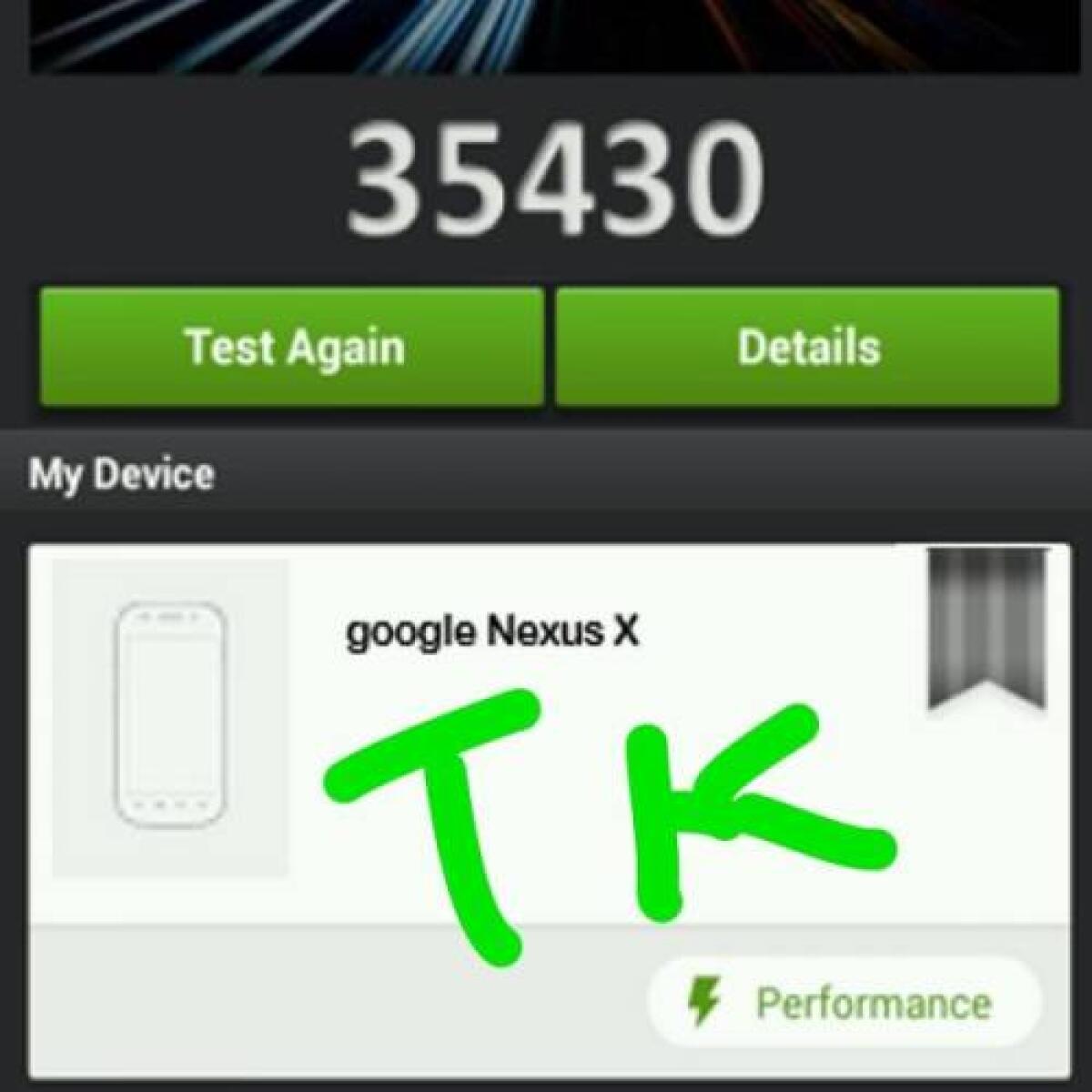 Nexus X altro benchmark AnTuTu conferma hardware e versione Android L - 