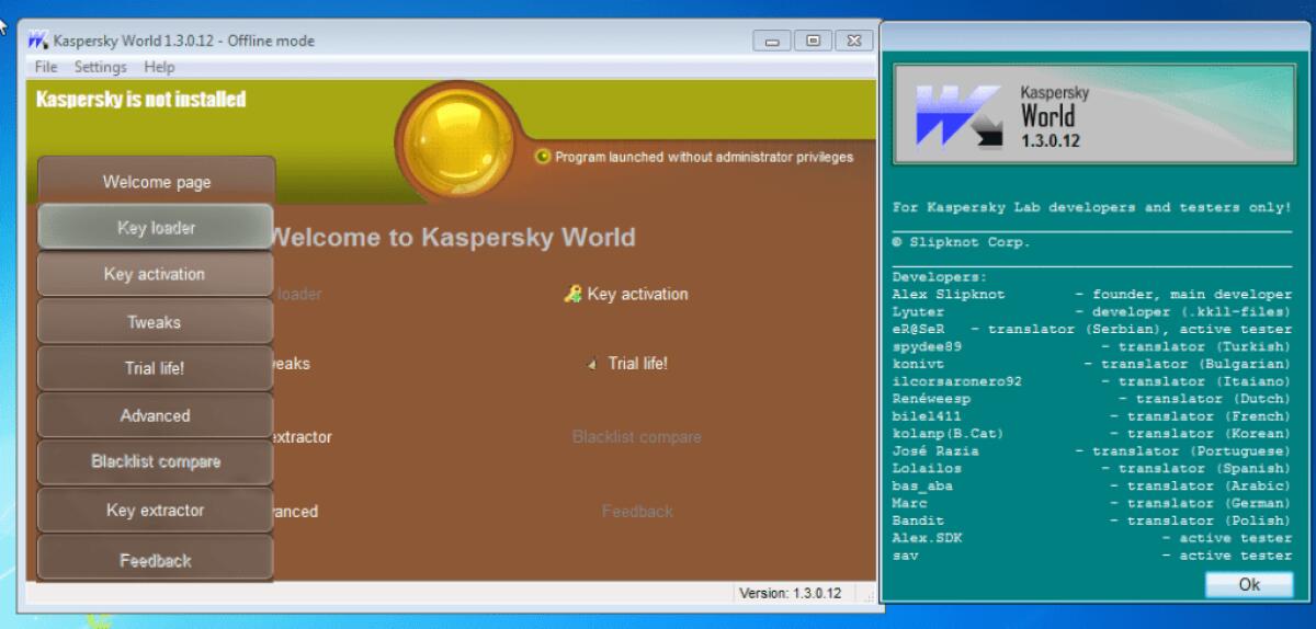 Come fanno i pirati ad attivare tutte le versioni di Kaspersky Gratis utilizzando il Trial Reset? - 