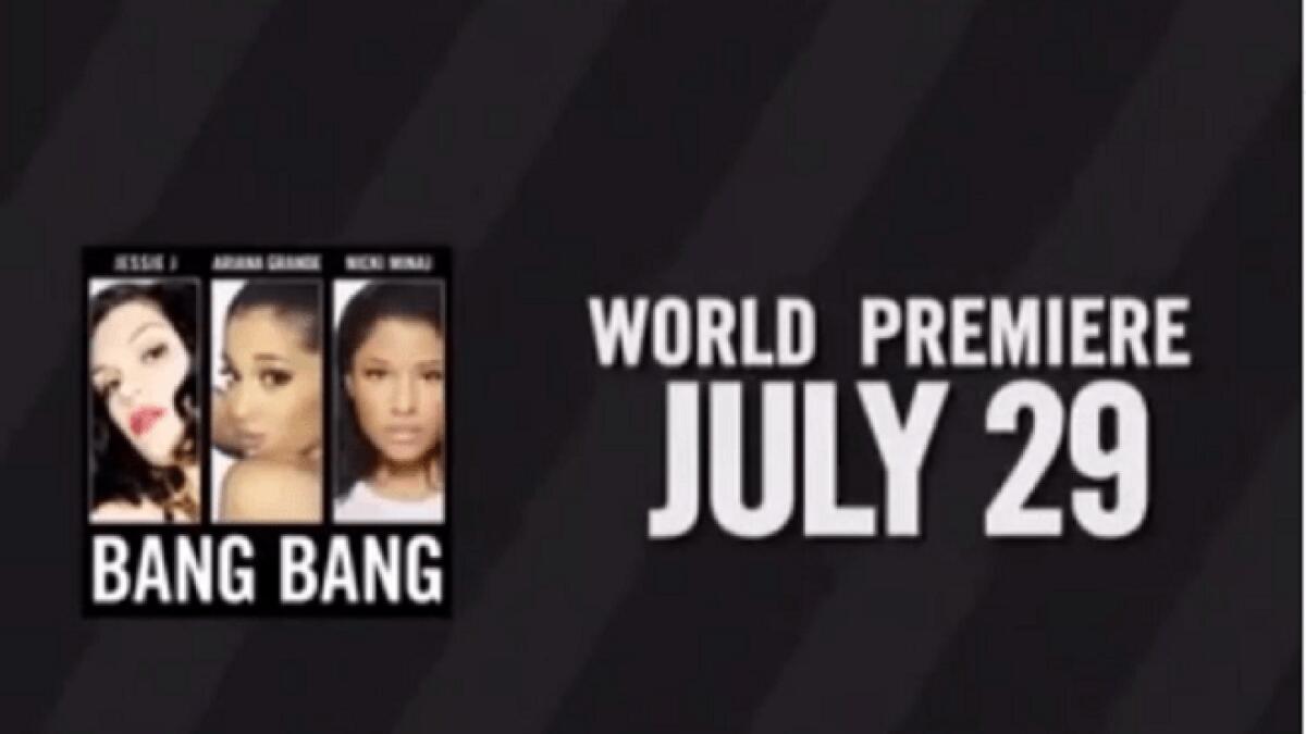 Jessie J, Ariana Grande e Nicki Minaj, Bang Bang: testo, traduzione e video - 