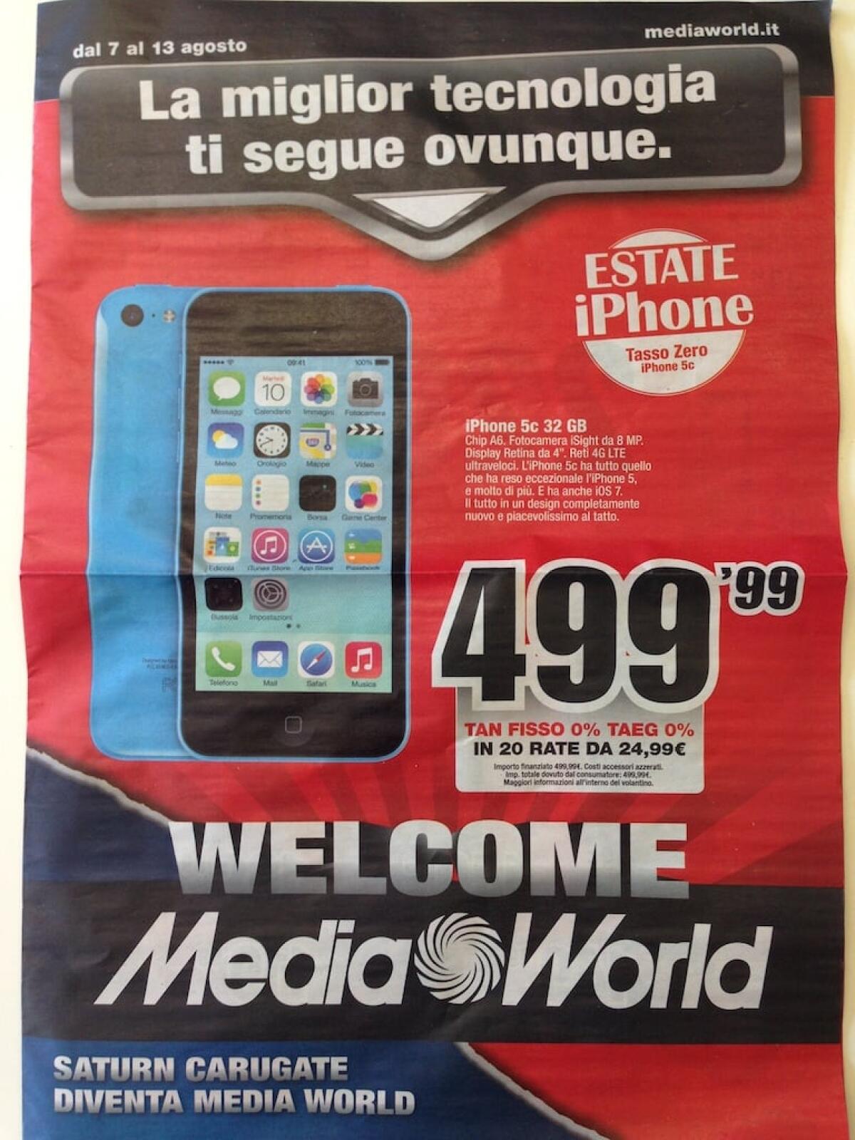 Saturn diventa Media World: Ecco il primo volantino con tantissime Super Offerte - 