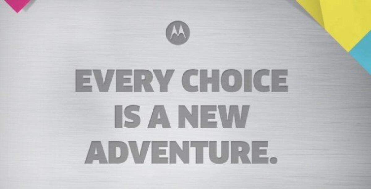 Conferenza Motorola il 4 Settembre all'IFA 2014 di Berlino - 