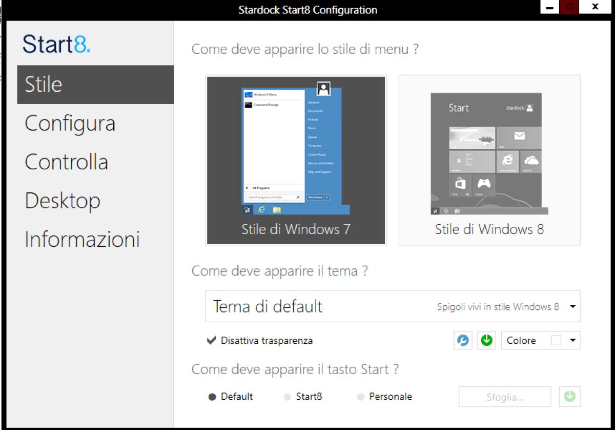 Come avere il vero pulsante Start su Windows 8 e Windows 8.1 - 