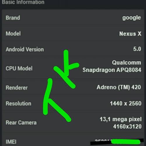 Hardware Google Nexus X