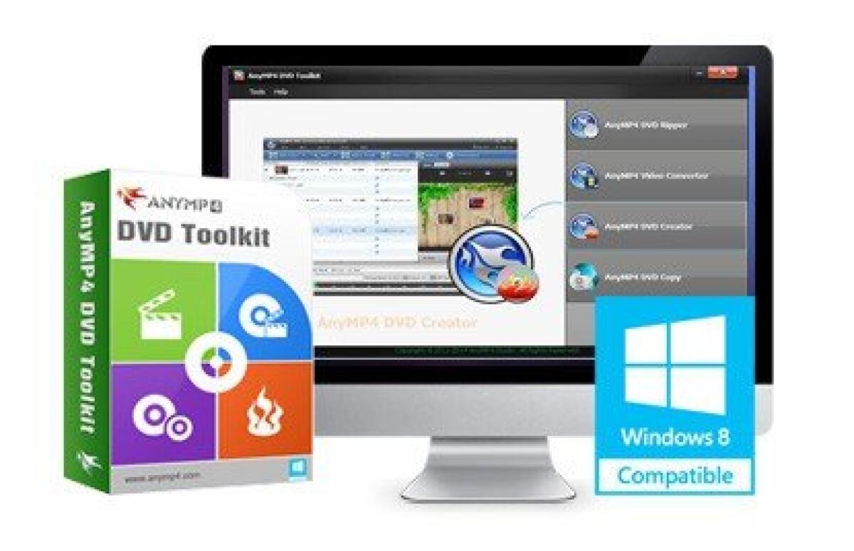 Creare e Convertire DVD anche in 3D con AnyMP4 DVD Toolkit 6.0.38 Gratis solo per oggi - 
