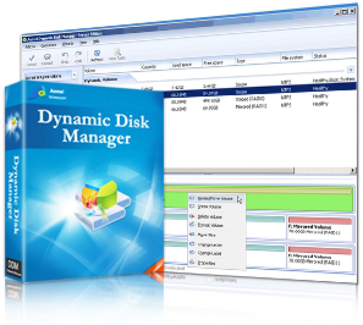 Velocizza il tuo Hard Disk con AOMEI Dynamic Disk Manager Pro 1.2 Gratis solo per oggi - 