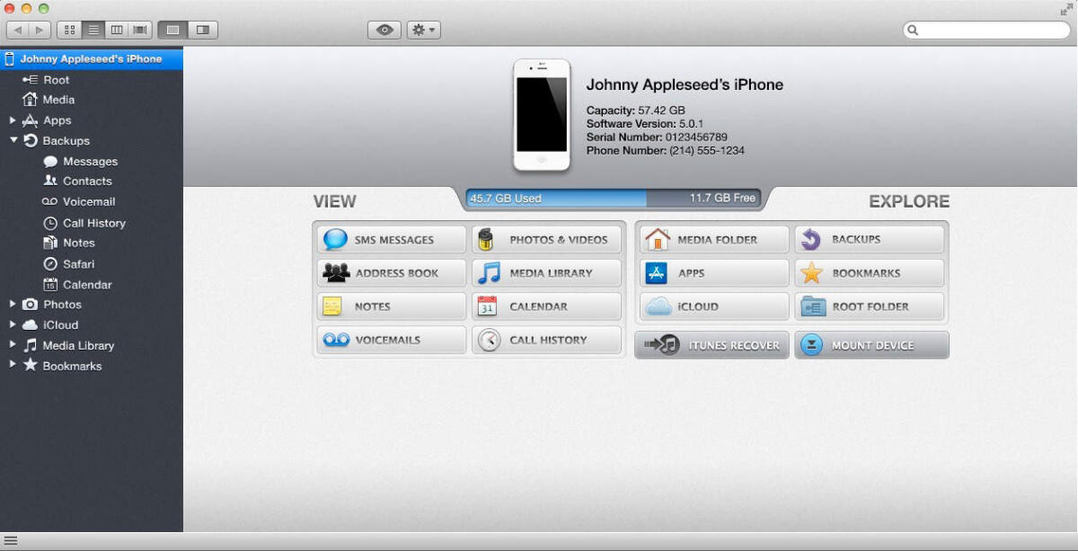 Esplorare le cartelle interne di iPhone ed iPad da PC e MAC con iExplorer - 