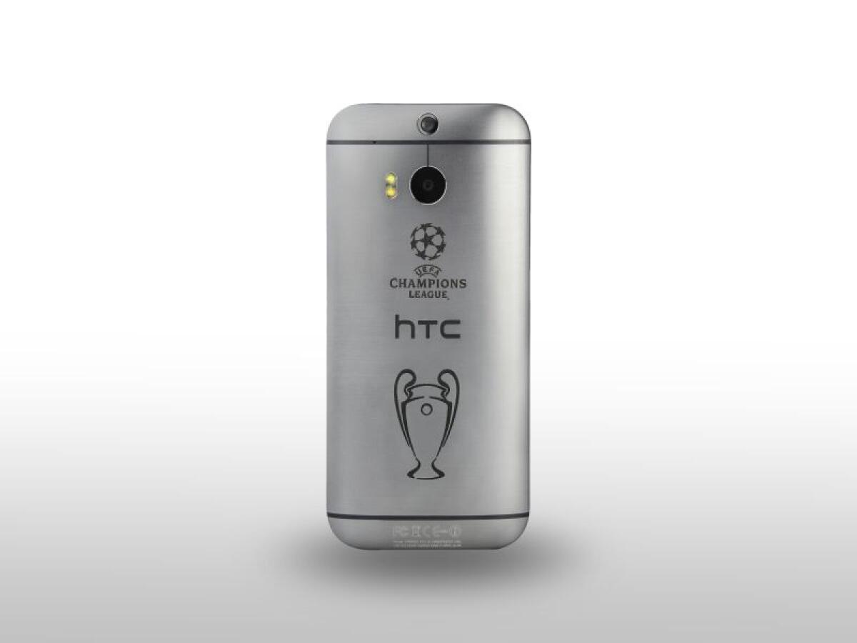 HTC presenta One (M8) da collezione dedicato alla UEFA Champions League - 