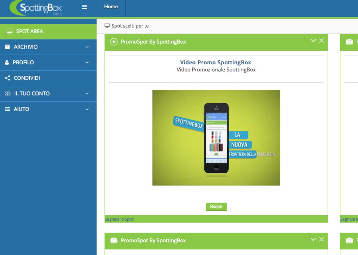 SpottingBox: Come Guadagnare online visualizzando annunci! - 