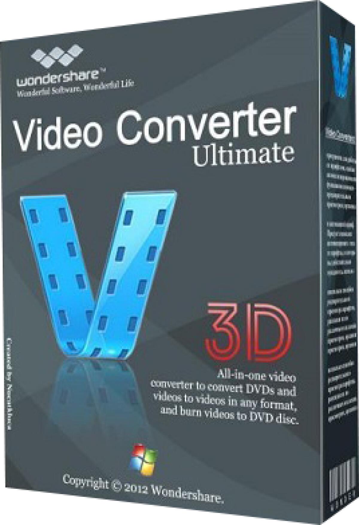 Wondershare Video Converter Ultimate: Il miglior programma per converitire Video in HD, MKV e 3D velocemente - 