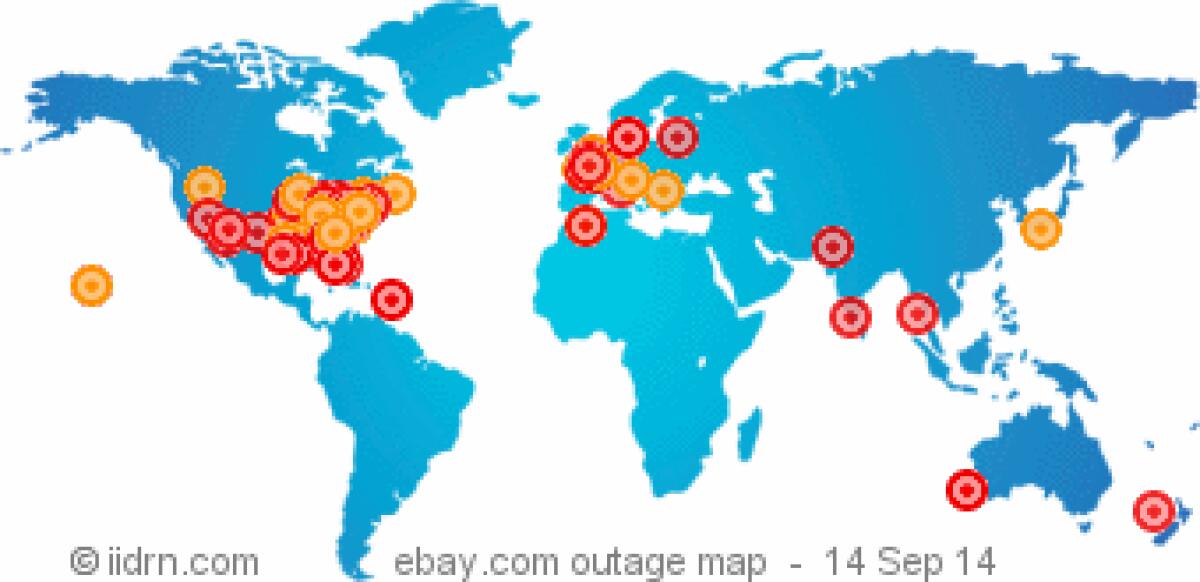 eBay è Offline: eBay non funziona in tutto il mondo #eBayDown - 