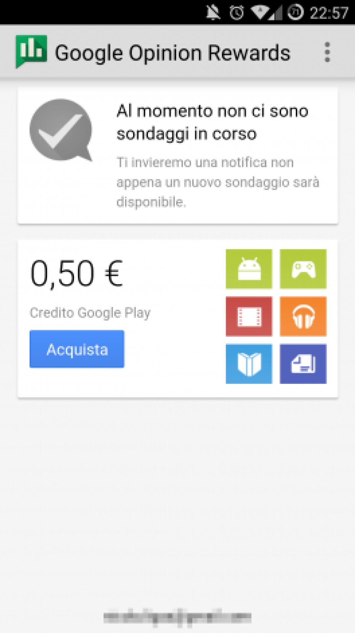 Guadagnare gratis credito su Google Play per Android - 