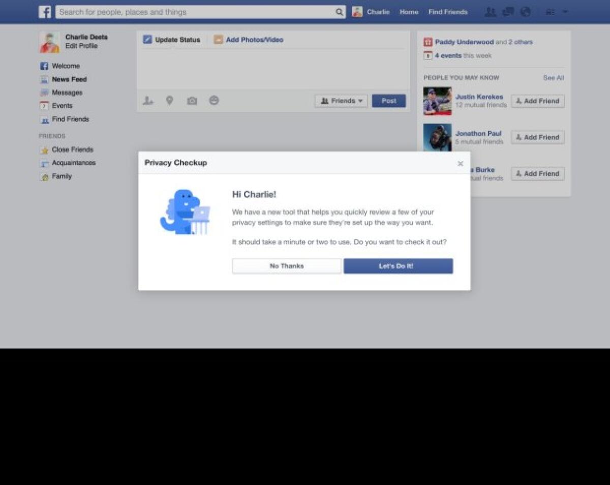 Facebook: arriva Privacy Checkup, ecco cosa cambia per la nostra privacy - 