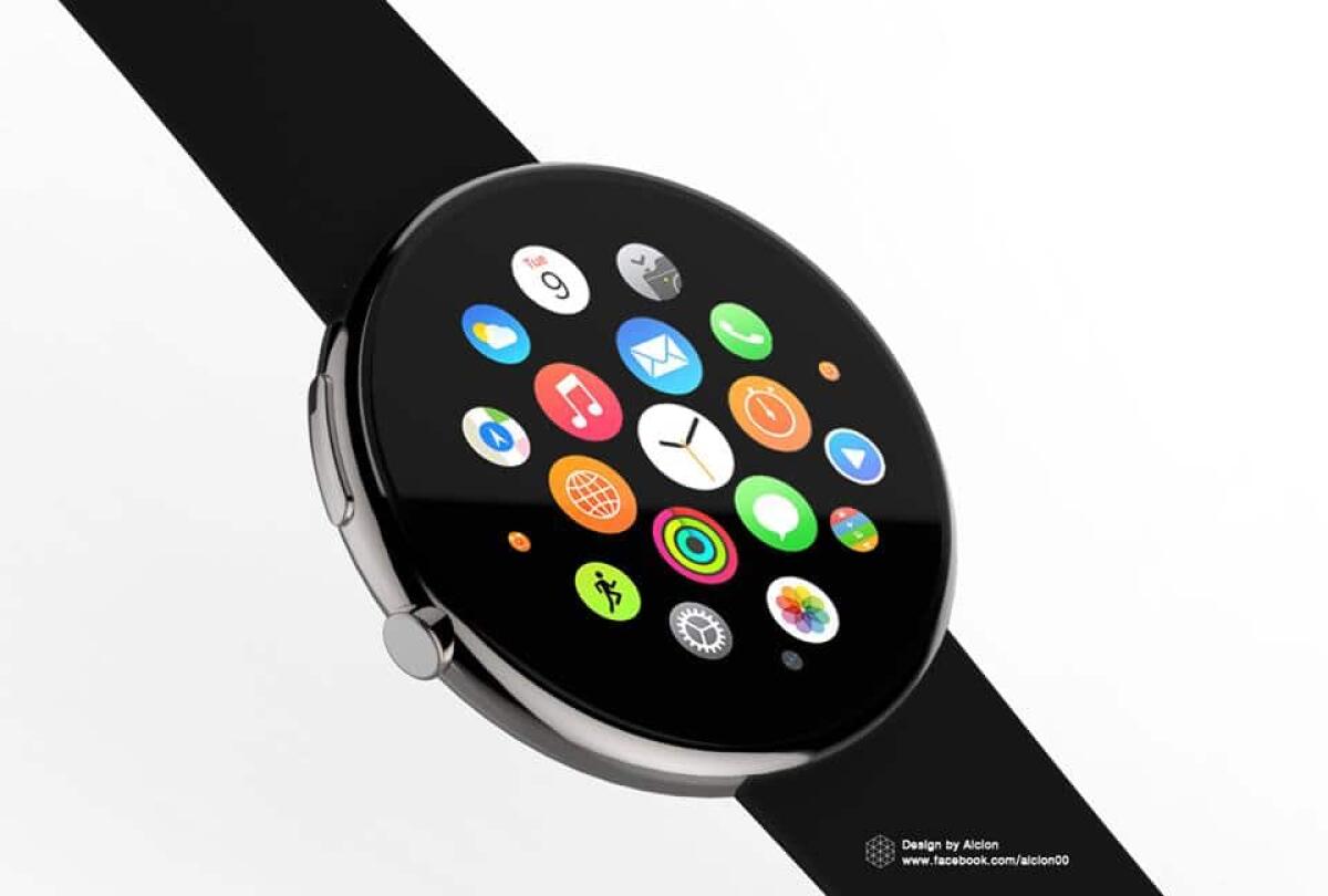 Ecco un concept (bellissimo) dell'Apple Watch con display Rotondo - 