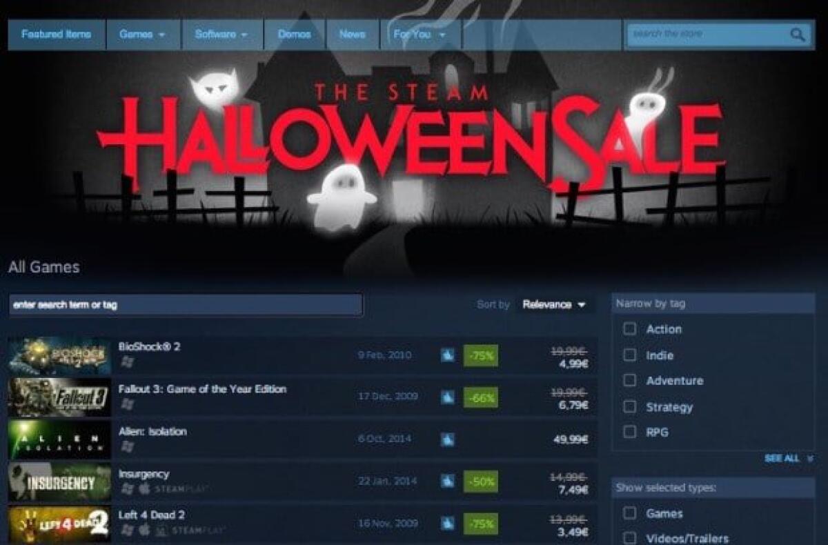 Saldi e sconti Steam per Halloween: ecco i giochi da comprare - 