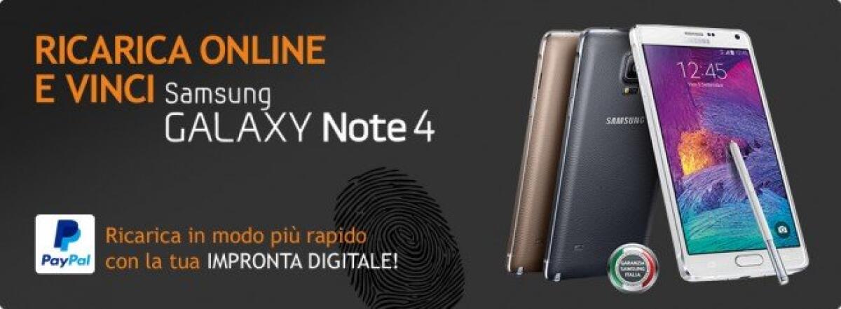 Wind: In Palio ben 20 Samsung Galaxy Note 4....Ecco come Vincerli! - 