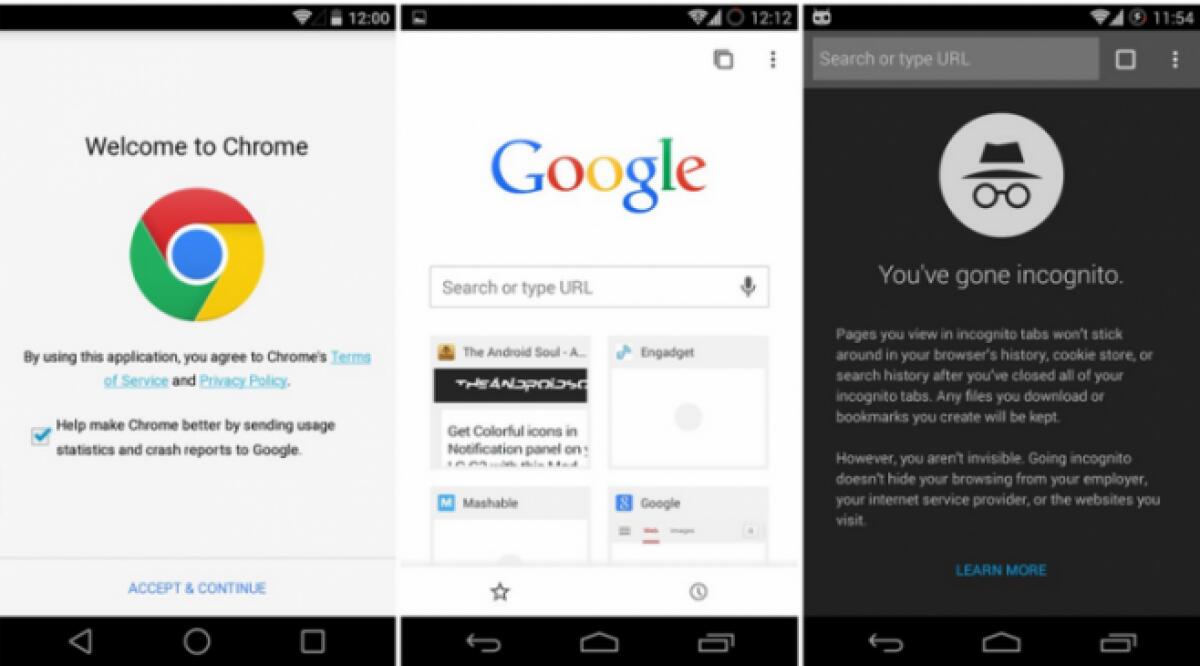 Scaricare Google Chrome 38 apk per Android - 