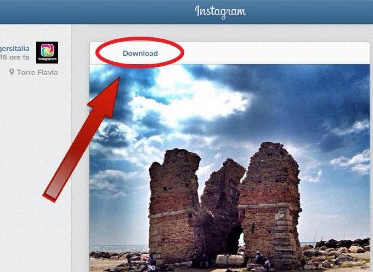 Scaricare le foto da Instagram sul PC - 