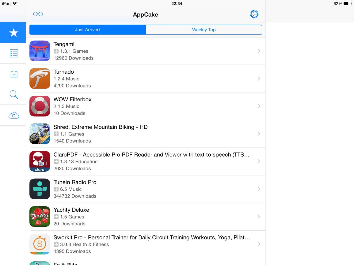 Installare IPA su iOS 8 e iOS 8.1 (iPhone, iPod e iPad) con Jailbreak e AppCake - 