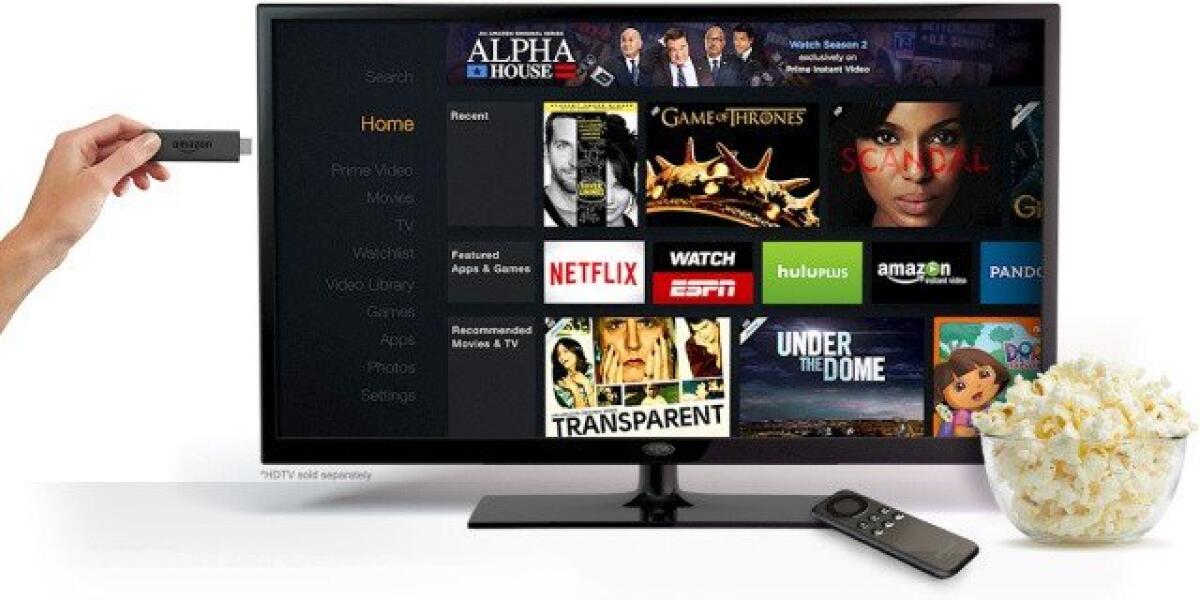 Amazon Fire StickTV: dongle HDMI che sfida Google Chromecast - 