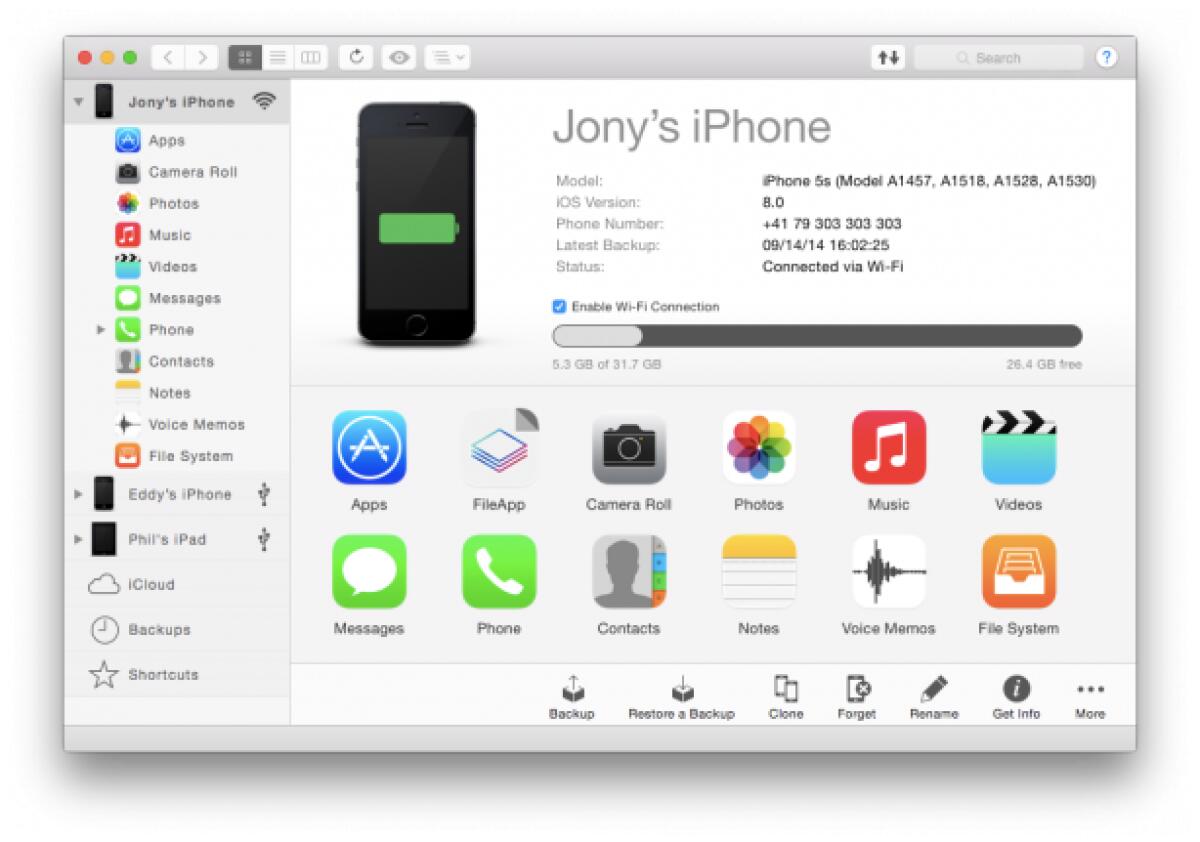 Download  iMazing v 1.09 per Mac: alternativa ad iTunes per PC Windows e Mac - 