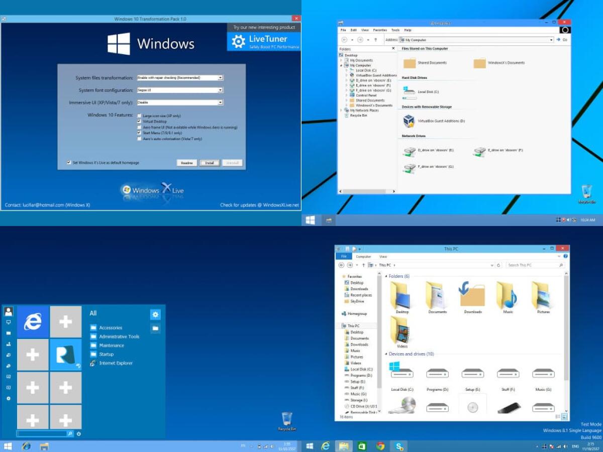 Trasformare Windows 7 e Windows 8 in Windows 10 - 