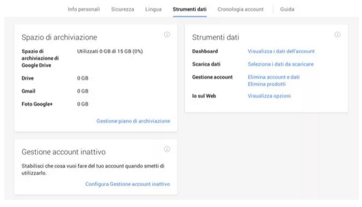Eliminare account GMail: ecco come fare - 