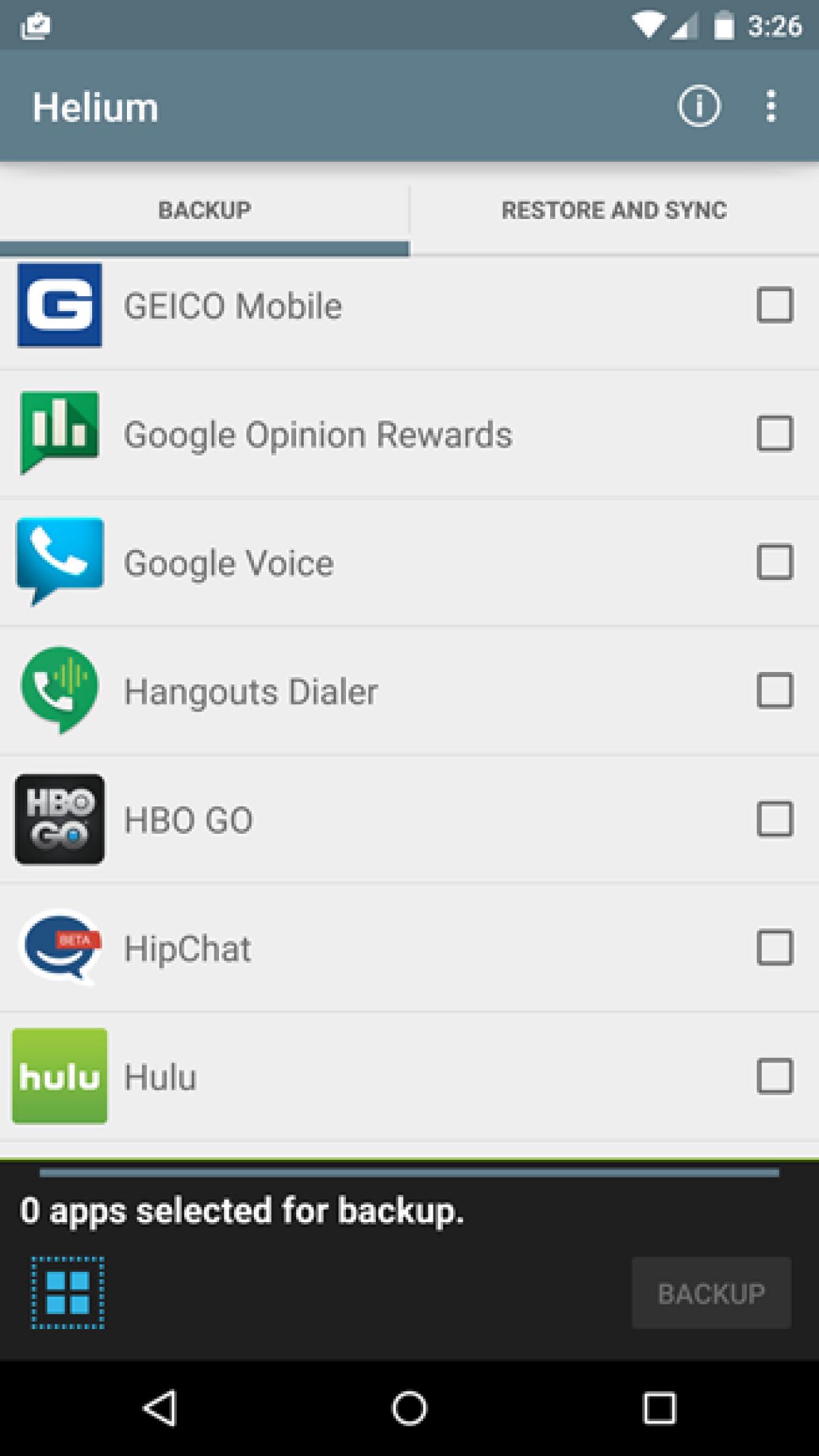 Helium Backup ed AllCast si aggiornano con grafica in stile Material Design - 