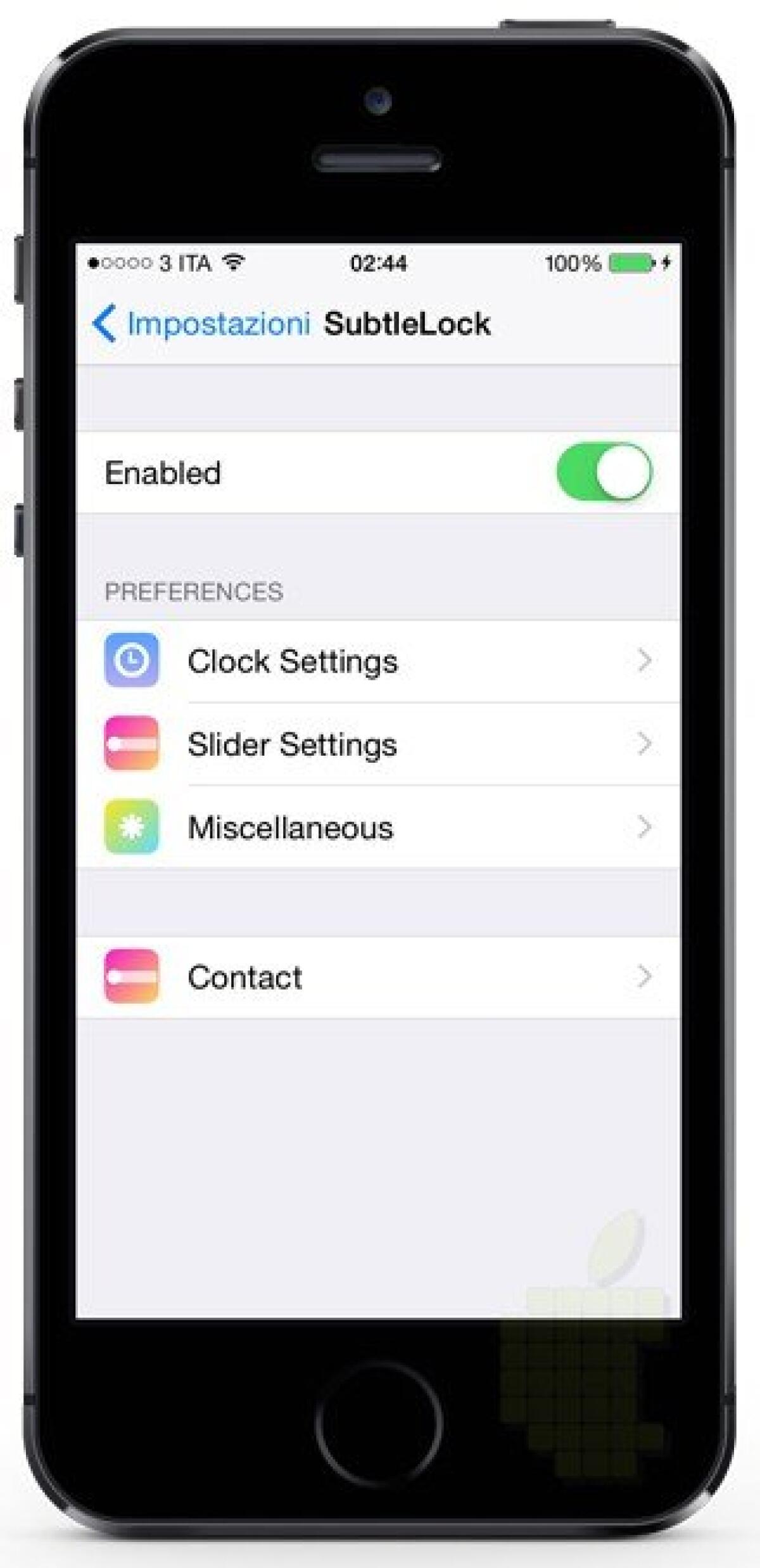 Migliori Tweak Cydia per iOS 8: download tweak SubtleLock - 