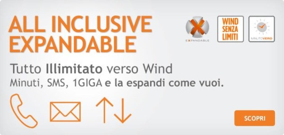 Wind lancia le nuove tariffe All Inclusive - 