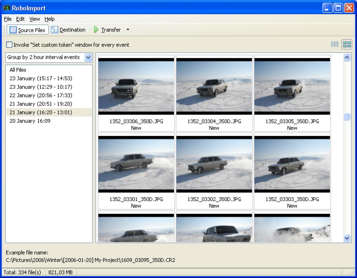 RoboImport 1.2.0.72 Gratis: Importare Foto dalla macchina fotografica - 