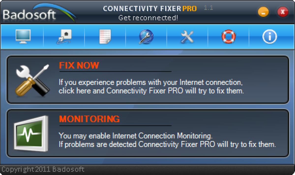 Riparare errori di Internet con Connectivity Fixer Pro 1.2 Gratis - 