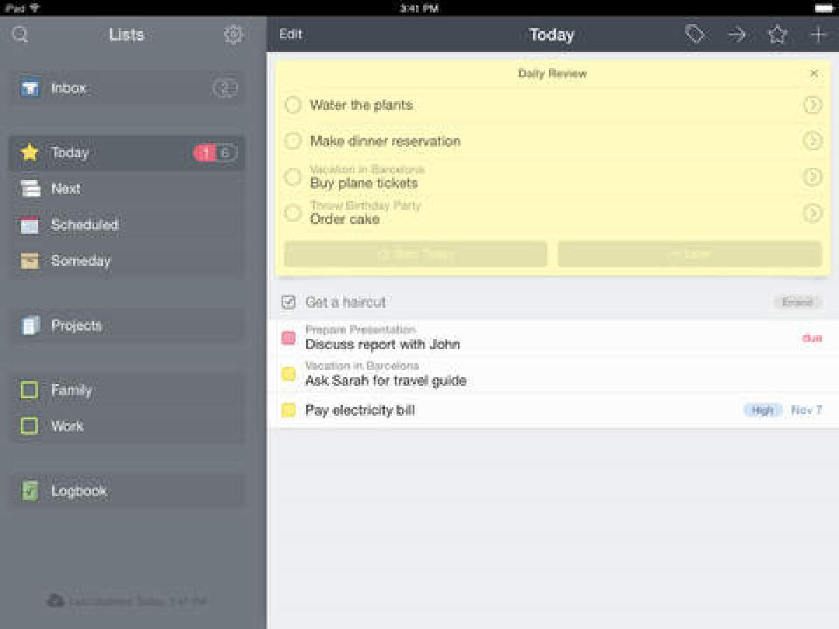 Things per iPad è l'app della settimana scaricabile gratis per iPad ed iPhone - 