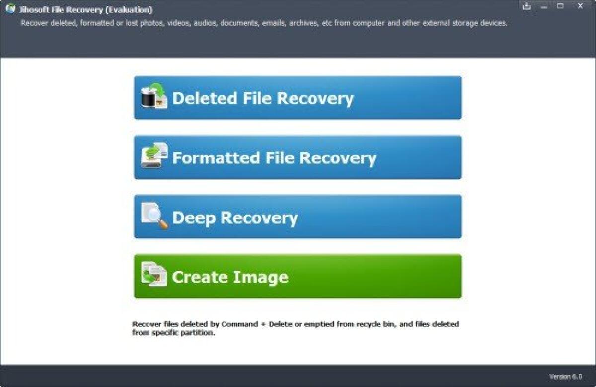 Recuperare file persi o cancellati con Jihosoft File Recovery 6.4 Gratis - 