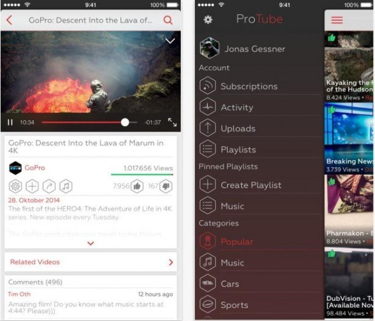 Download ProTube IPA da App Store: ascoltare YouTube in background su iPhone, iPod, iPad - 