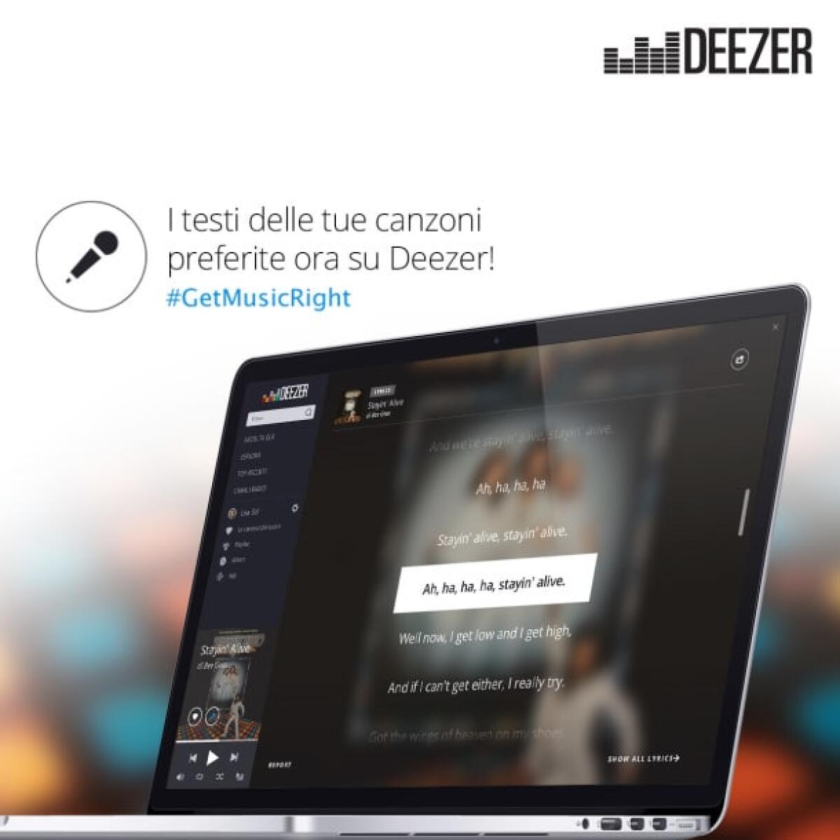 Scoprire e leggere i testi delle canzoni è ora possibile con Deezer - 