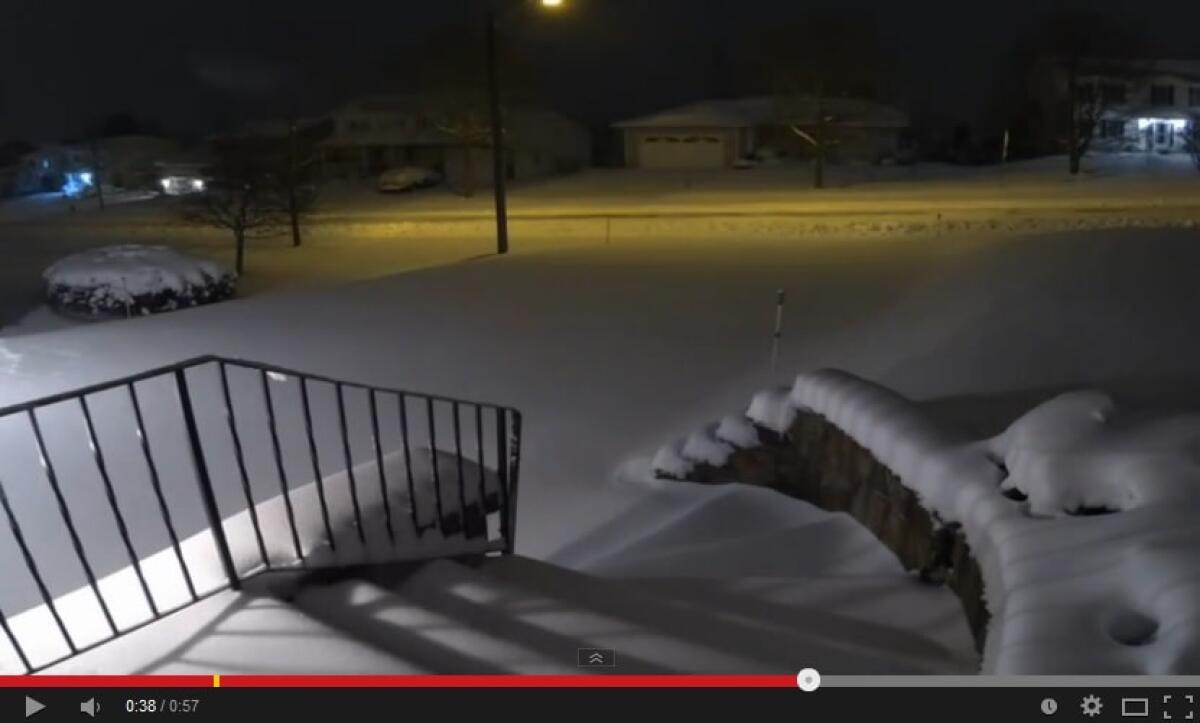 Tempesta di neve in Canada: ecco il bellissimo Time Lapse - 