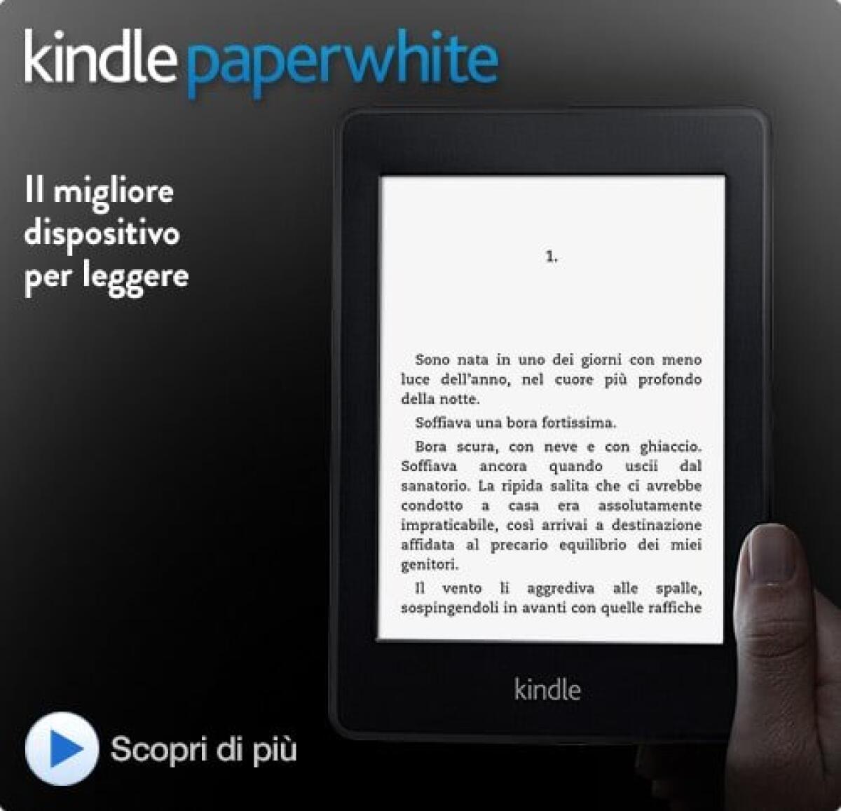 Kindle Paperwhite a 99€ su Amazon solo fino al 18 dicembre - 