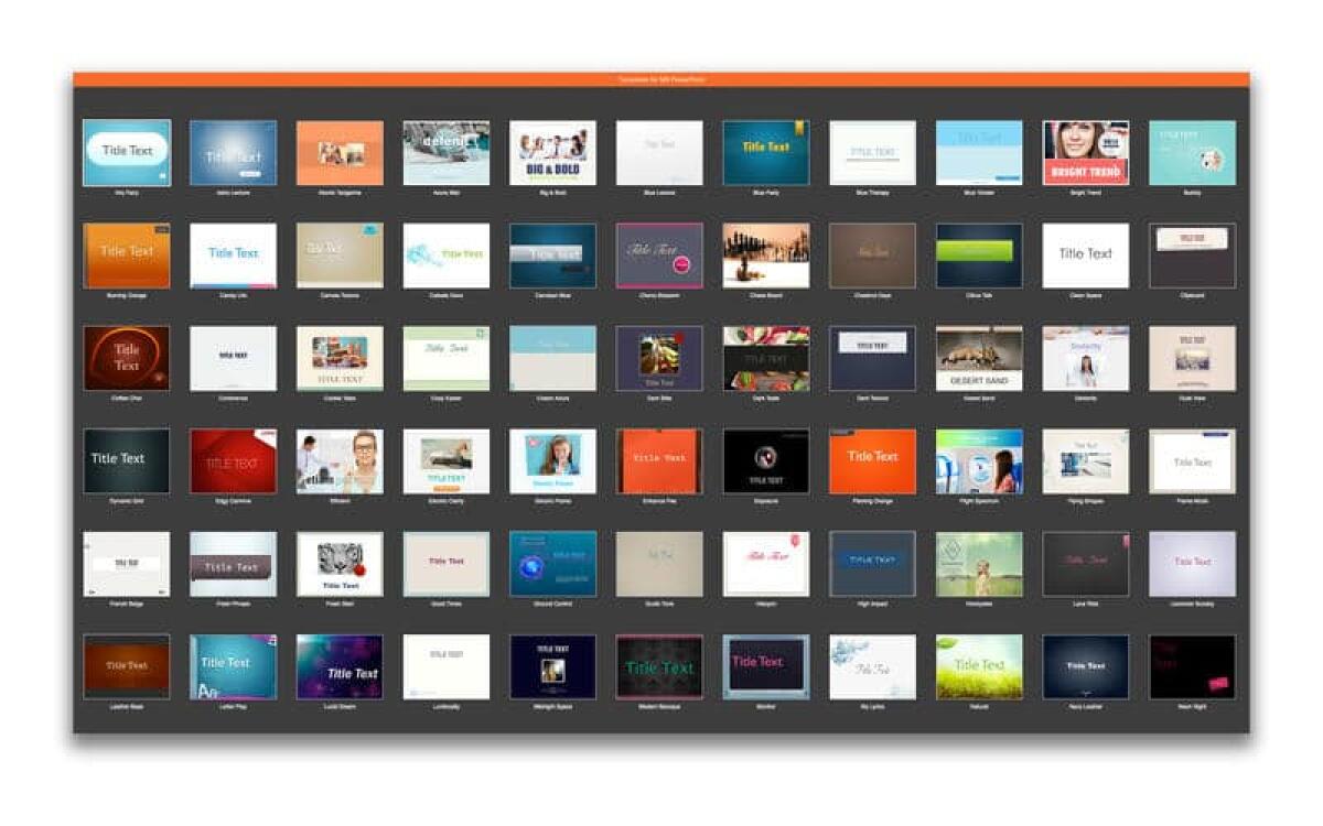 Scaricare templates aggiuntivi per PowerPoint Mac - 