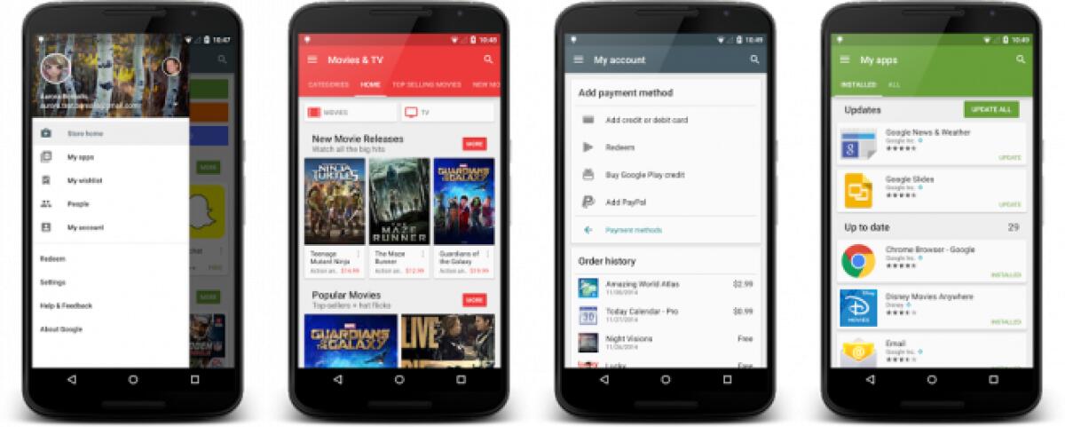 Download Google Play Store 5.1.11 APK per Android - 