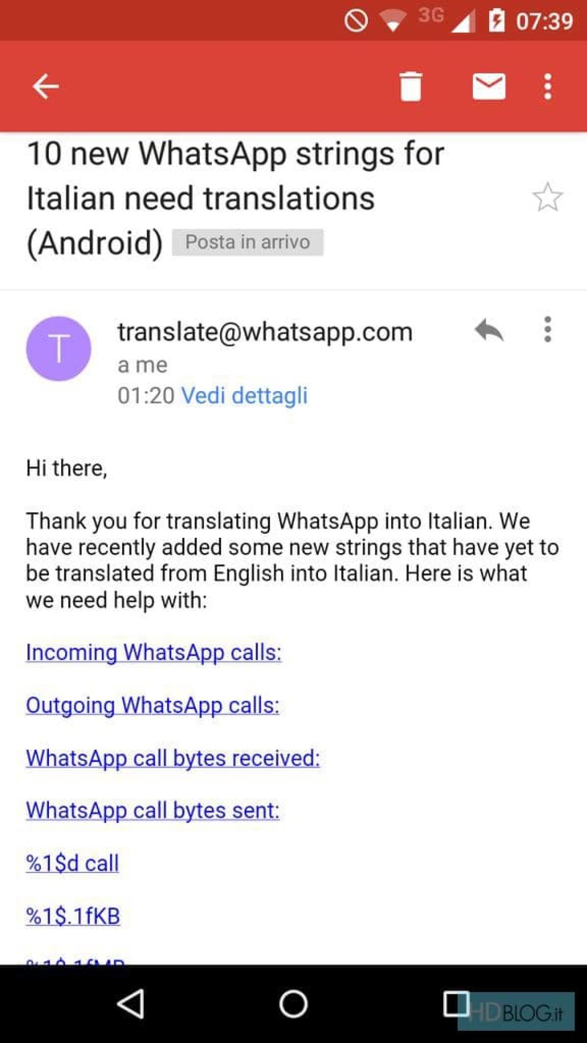 Presto sarà possibile fare chiamate con WhatsApp: ecco la prova - 