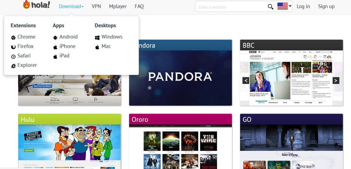 Hola!: Come accedere a siti bloccati o oscurati in Italia - 