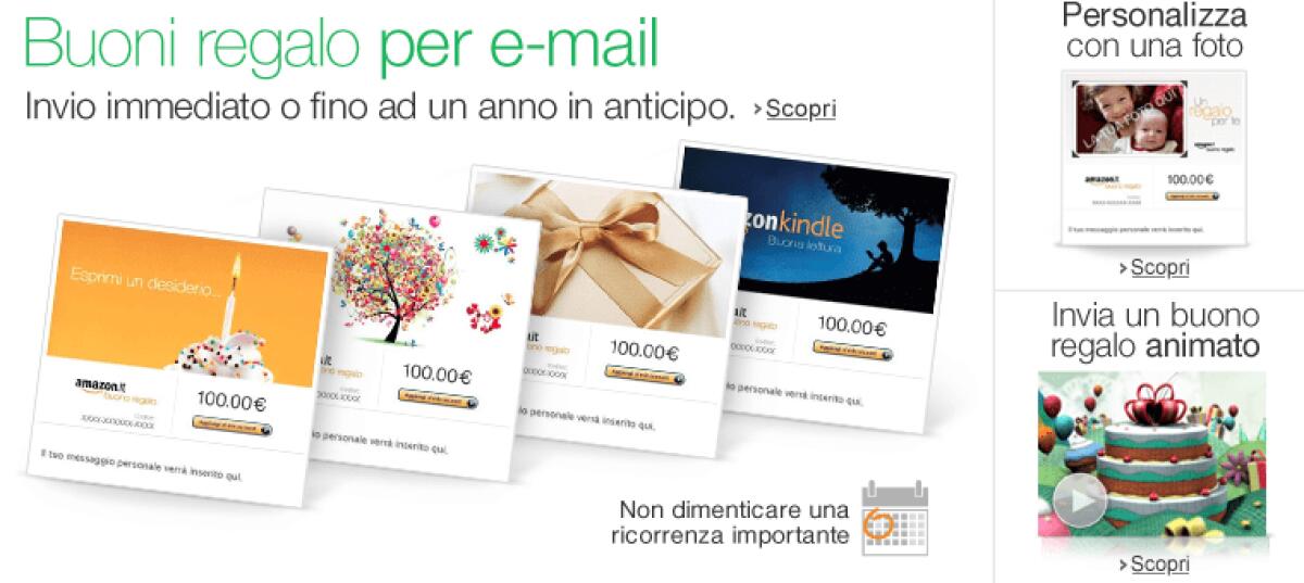 A Natale regala un buono sconto Amazon, c'è anche il biglietto in regalo! - 
