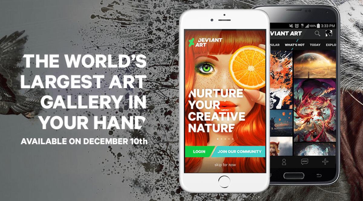 DeviantArt sbarca su Android: La più grande community di Artisti - 