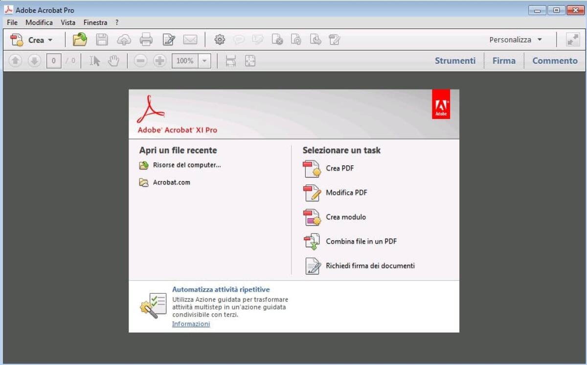 Disponibile Adobe Acrobat XI Pro v11.0.10 Portable per PC Windows - 