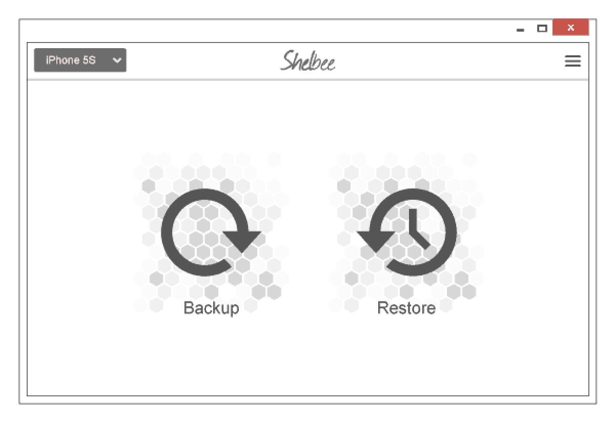 CopyTrans Shelbee: Fare il backup ed il ripristino dell’iPhone, iPad o iPod su Windows - 